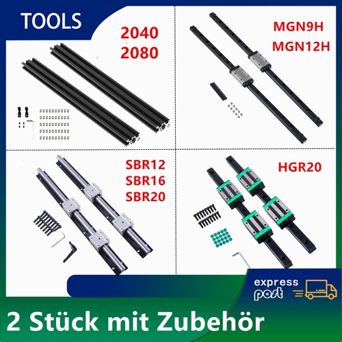 2pcs sbr10 20 hgr120 - sbr10/12/16/20,